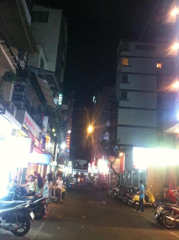 Hoai Pho Hotel Ho Chi Minh-staden Exteriör bild